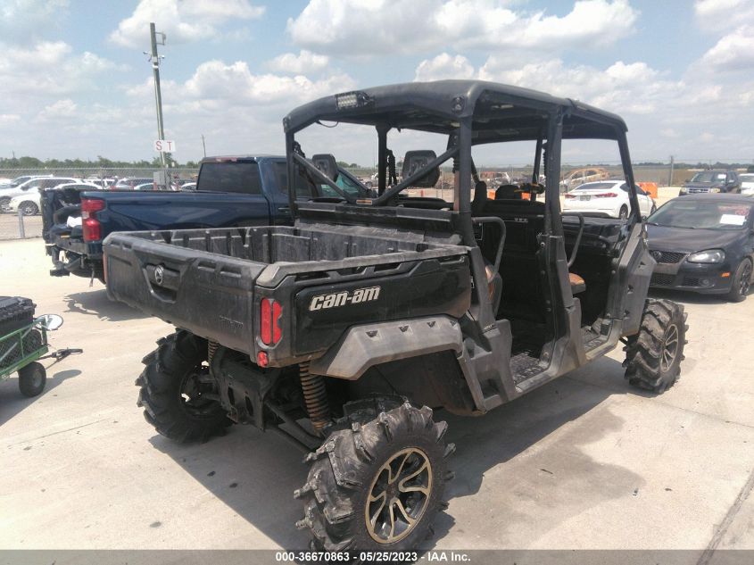 2018 CAN-AM DEFENDER MAX LONE STAR HD10 - 3JBURAP4XJK000722