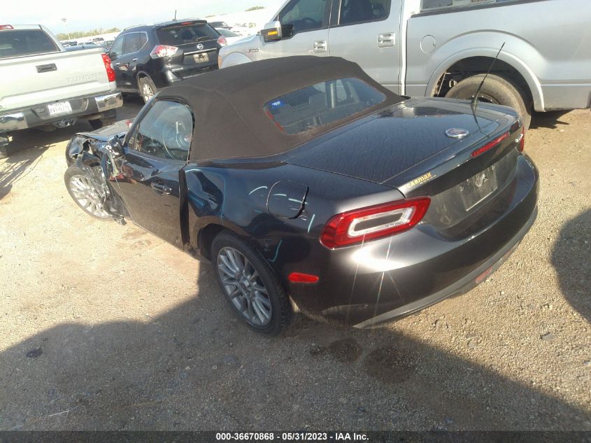 2017 FIAT 124 SPIDER CLASSICA - JC1NFAEK9H0102166