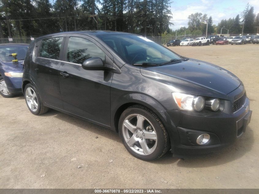 2015 CHEVROLET SONIC LTZ - 1G1JE6SB6F4196334