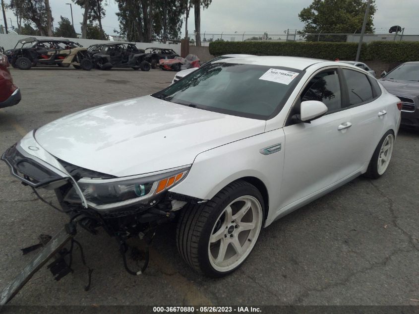 2017 KIA OPTIMA HYBRID BASE - KNAGT4LE3H5012689