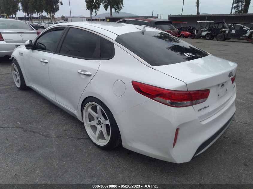 2017 KIA OPTIMA HYBRID BASE - KNAGT4LE3H5012689