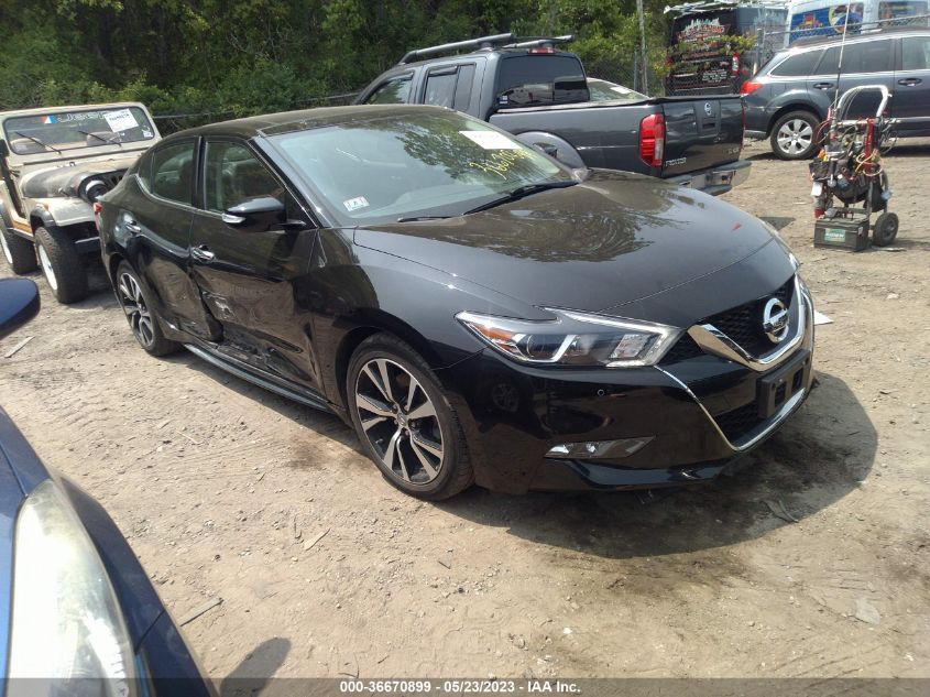 2018 NISSAN MAXIMA SL - 1N4AA6AP1JC405161