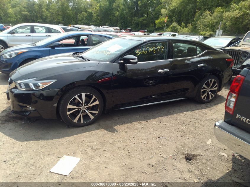 2018 NISSAN MAXIMA SL - 1N4AA6AP1JC405161