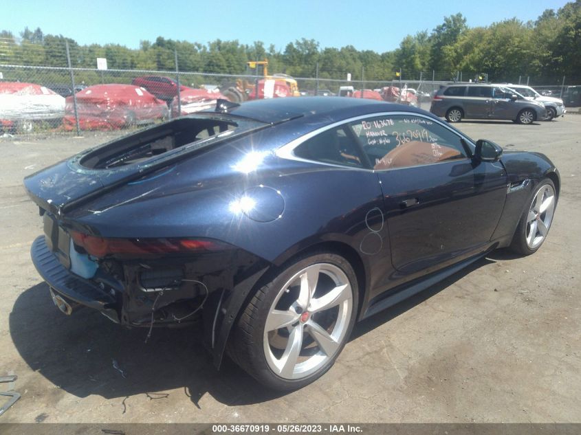 2019 JAGUAR F-TYPE R-DYNAMIC - SAJD81FV3KCK60897
