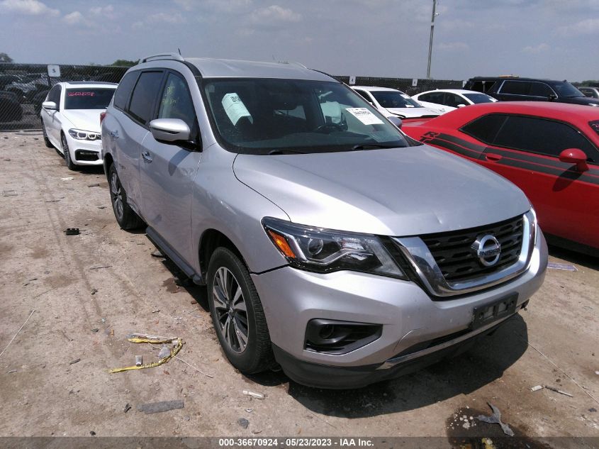 2017 NISSAN PATHFINDER SV - 5N1DR2MN6HC680680