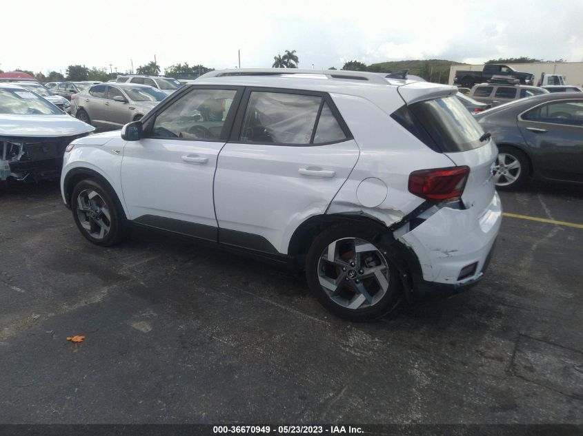 2022 HYUNDAI VENUE SEL - KMHRC8A30NU168304