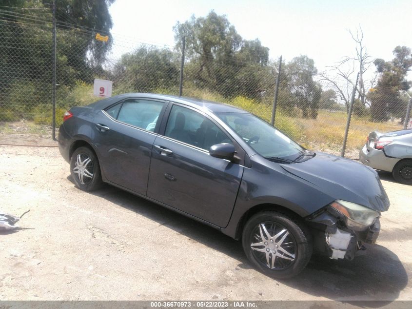 2015 TOYOTA COROLLA L/LE/S/S PLUS/LE PLUS - 5YFBURHEXFP265637