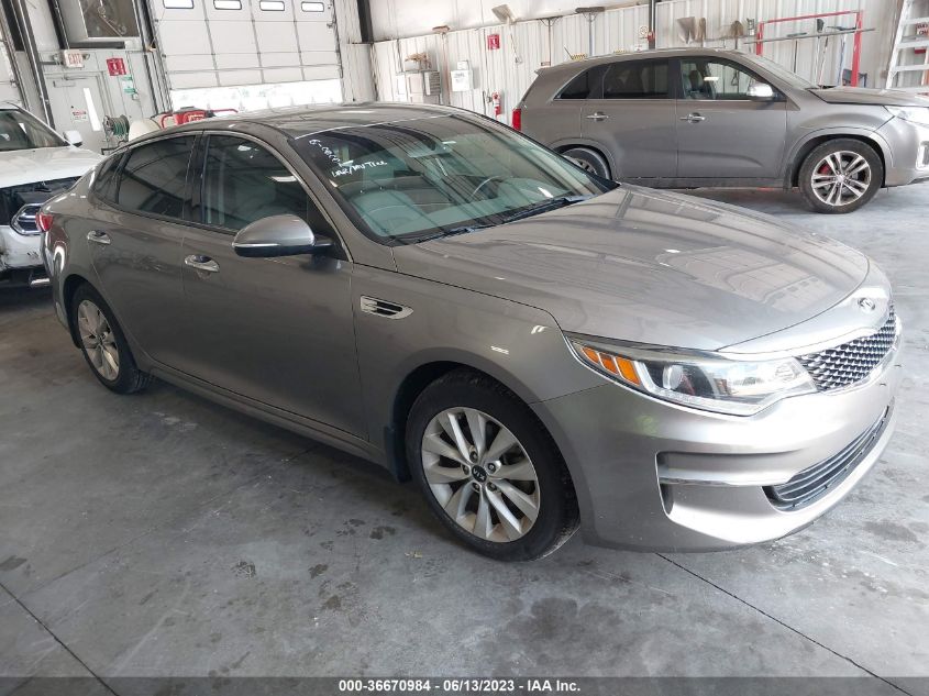 2016 KIA OPTIMA EX - 5XXGU4L39GG105001