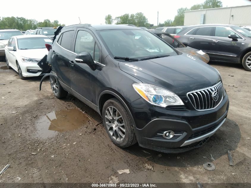 2016 BUICK ENCORE SPORT TOURING - KL4CJ1SM9GB646615