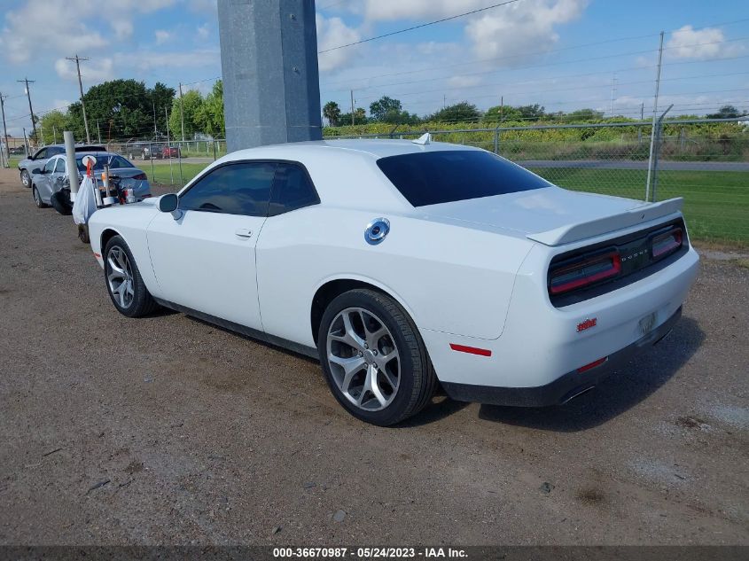 2015 DODGE CHALLENGER SXT PLUS - 2C3CDZBG7FH711316