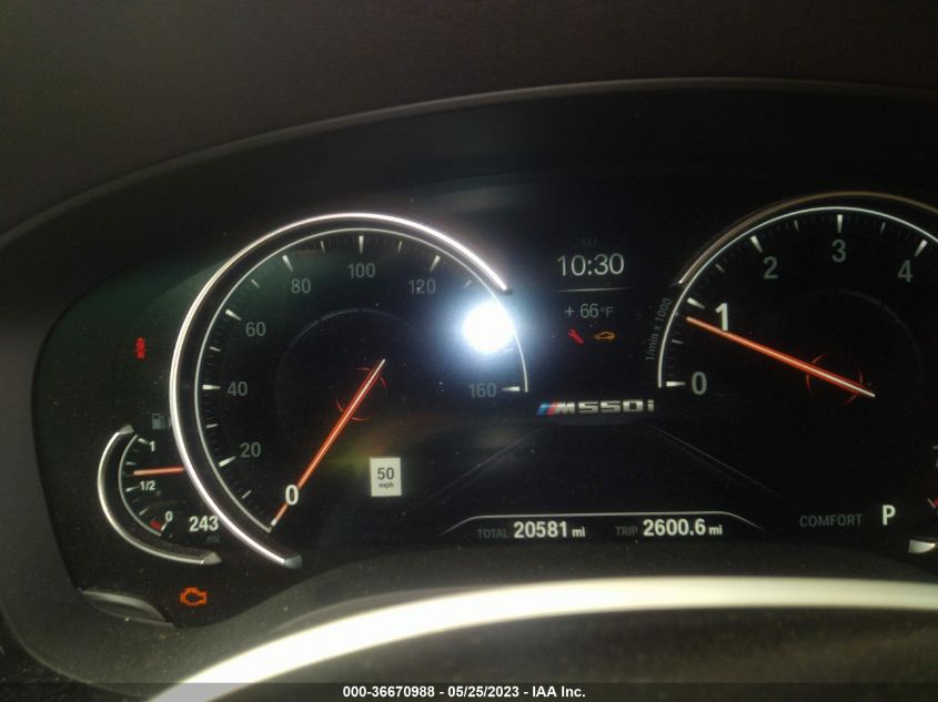 2018 BMW 5 SERIES M550I XDRIVE - WBAJB9C5XJB050191