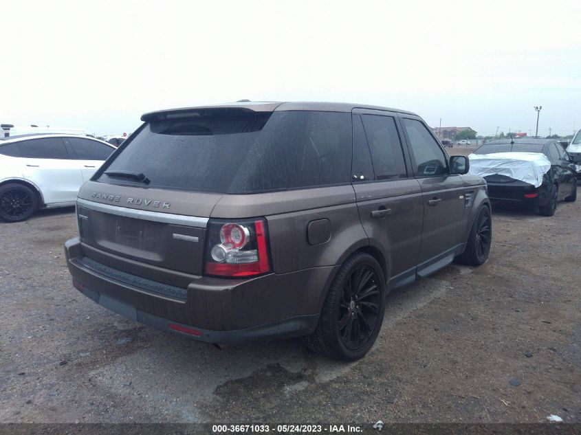 2013 LAND ROVER RANGE ROVER SPORT HSE LUX - SALSK2D46DA795544