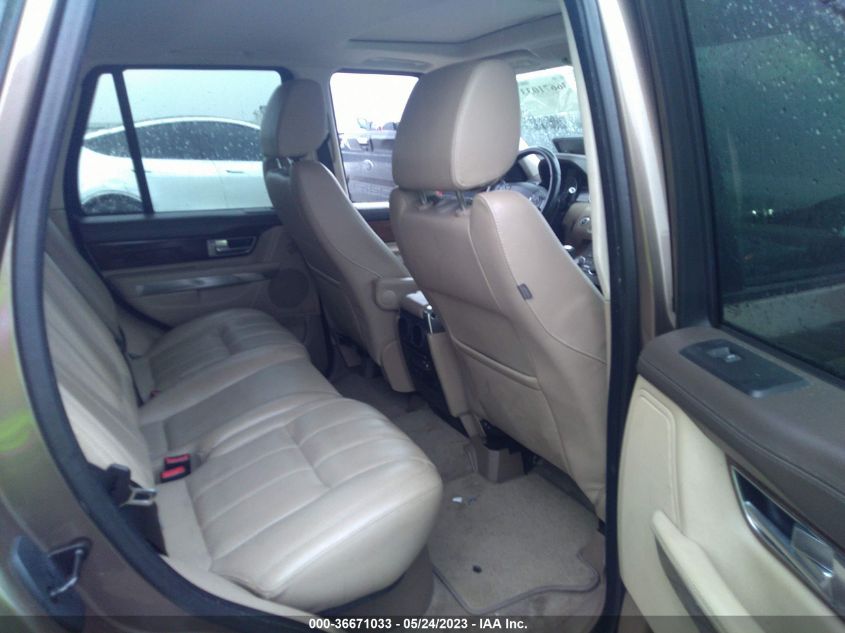 2013 LAND ROVER RANGE ROVER SPORT HSE LUX - SALSK2D46DA795544