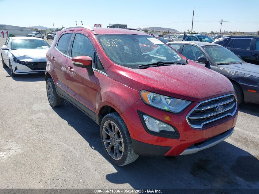 2018 FORD ECOSPORT TITANIUM - MAJ6P1WLXJC233130