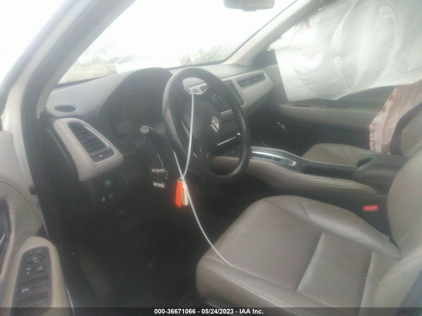 2016 HONDA HR-V EX-L W/NAVI - 3CZRU5H7XGM701110