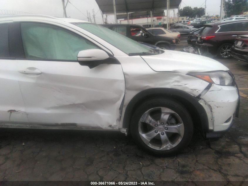 2016 HONDA HR-V EX-L W/NAVI - 3CZRU5H7XGM701110