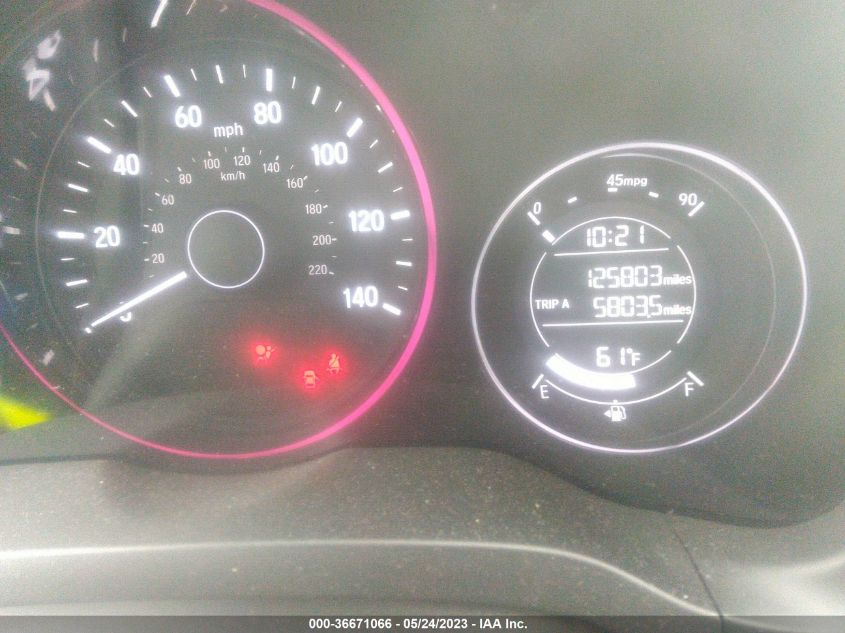 2016 HONDA HR-V EX-L W/NAVI - 3CZRU5H7XGM701110