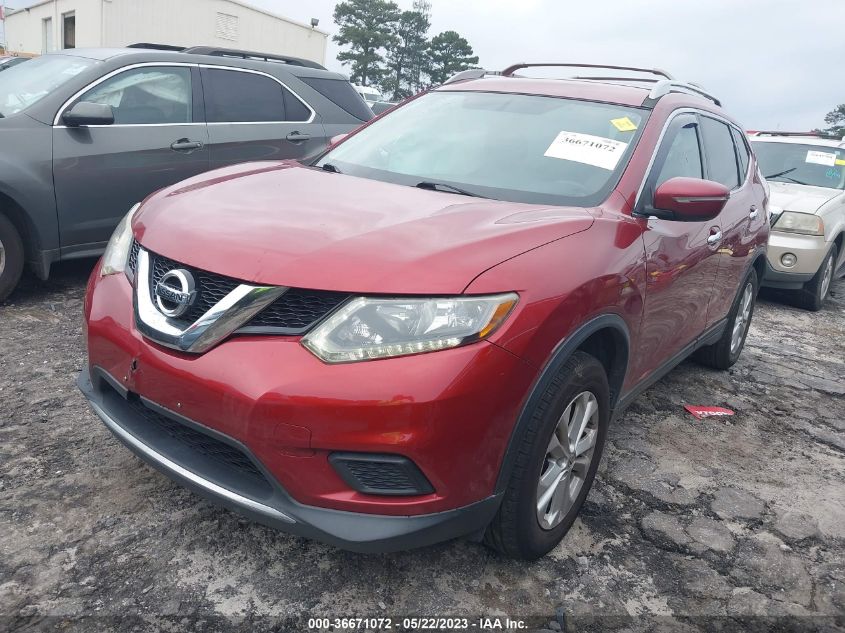 2014 NISSAN ROGUE SV - 5N1AT2MV8EC836301