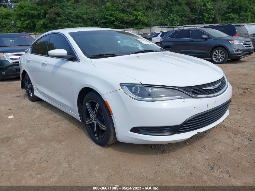 2015 CHRYSLER 200 LX - 1C3CCCFB6FN560989