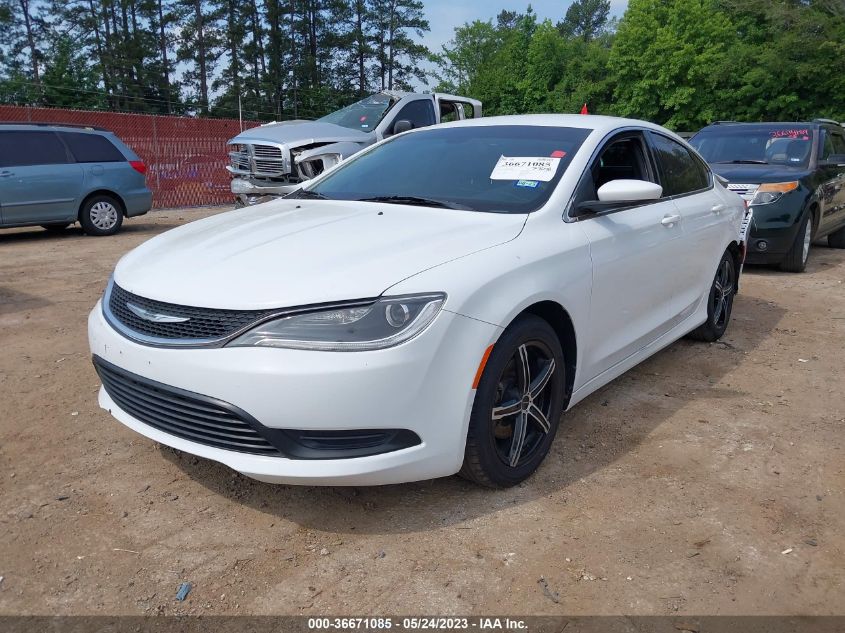 2015 CHRYSLER 200 LX - 1C3CCCFB6FN560989