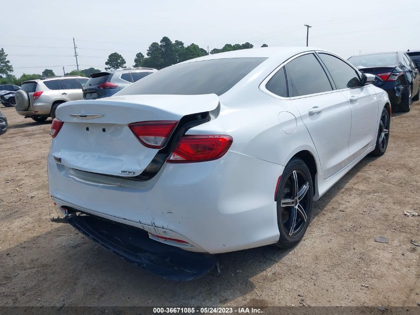 2015 CHRYSLER 200 LX - 1C3CCCFB6FN560989