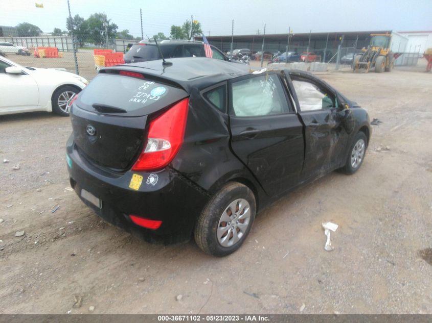 2017 HYUNDAI ACCENT SE - KMHCT5AE5HU307398