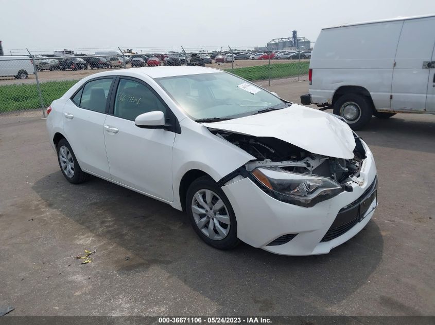 2016 TOYOTA COROLLA L/LE/S/S PLUS/LE PLUS - 5YFBURHE8GP434779