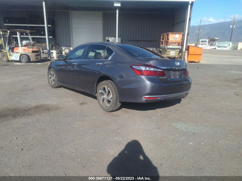 2017 HONDA ACCORD SEDAN LX - 1HGCR2F36HA151304