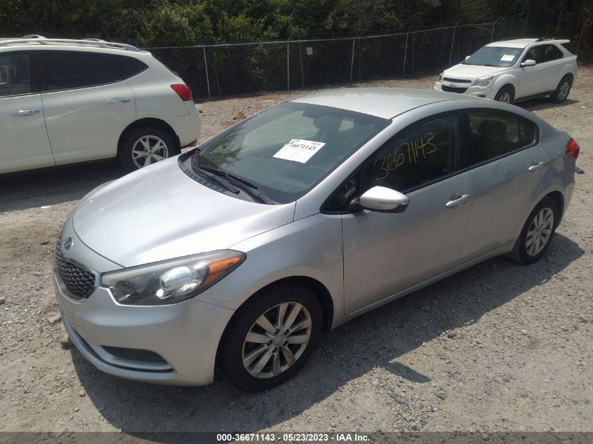 2014 KIA FORTE LX - KNAFX4A64E5208874