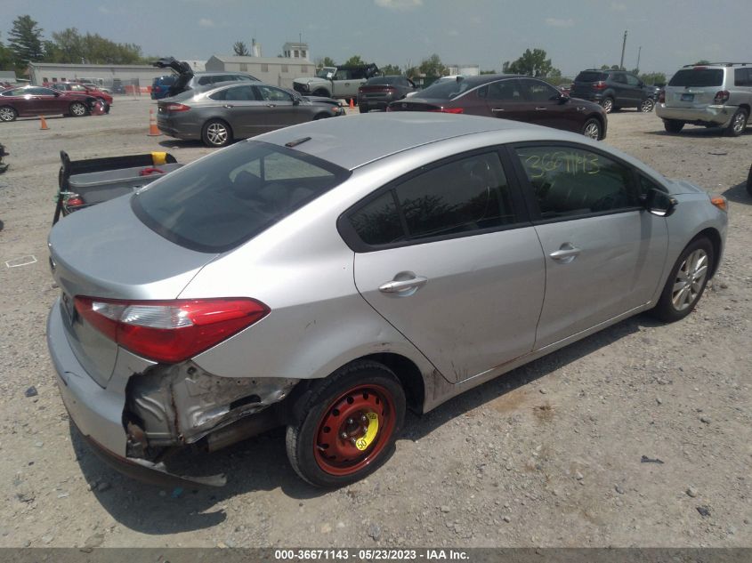 2014 KIA FORTE LX - KNAFX4A64E5208874