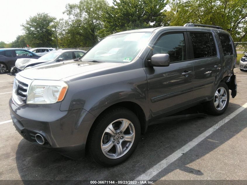 2014 HONDA PILOT EX-L - 5FNYF4H50EB023442