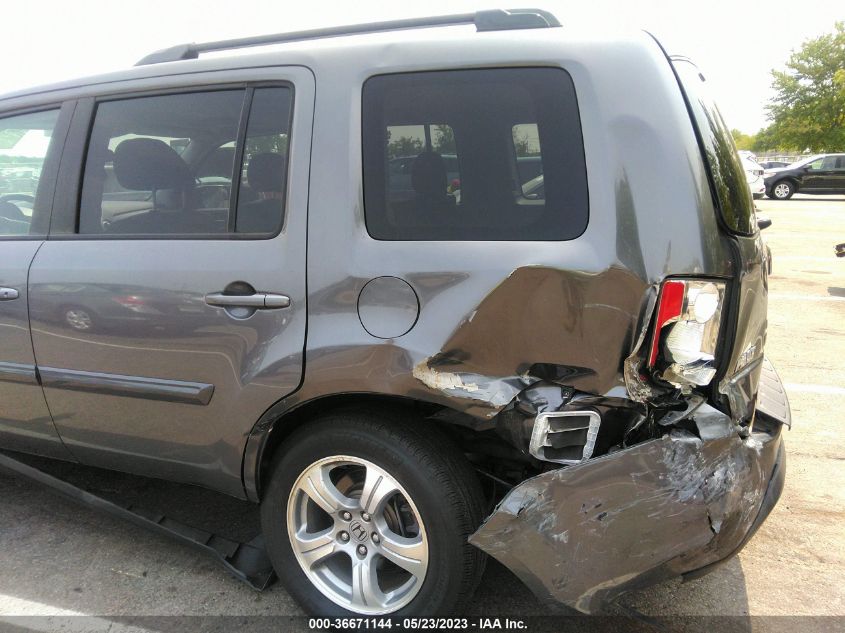 2014 HONDA PILOT EX-L - 5FNYF4H50EB023442