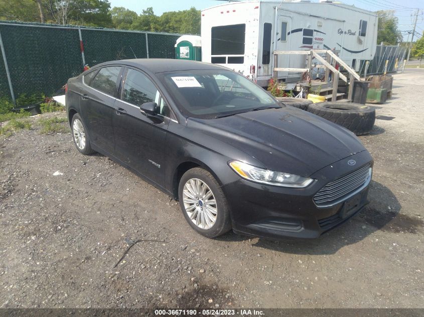 2014 FORD FUSION SE HYBRID - 3FA6P0LU8ER235991