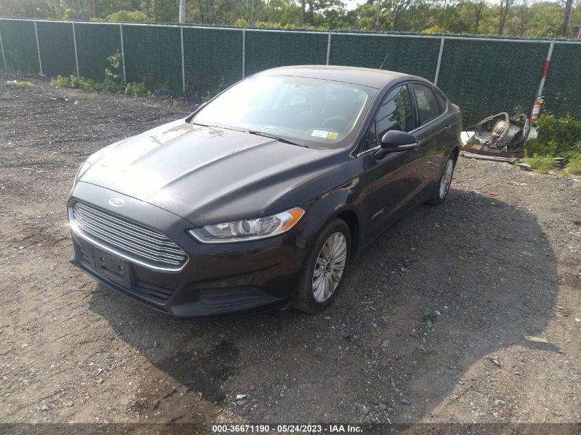 2014 FORD FUSION SE HYBRID - 3FA6P0LU8ER235991