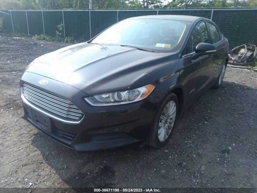 2014 FORD FUSION SE HYBRID - 3FA6P0LU8ER235991