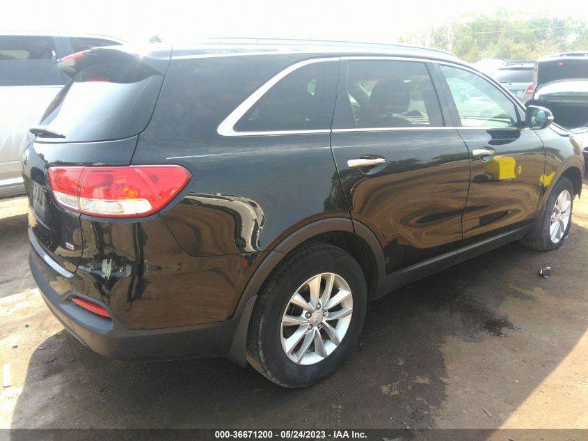 2016 KIA SORENTO LX - 5XYPG4A30GG035216