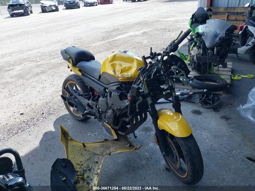 2009 YAMAHA FZ6 R - JYARJ18E49A005084