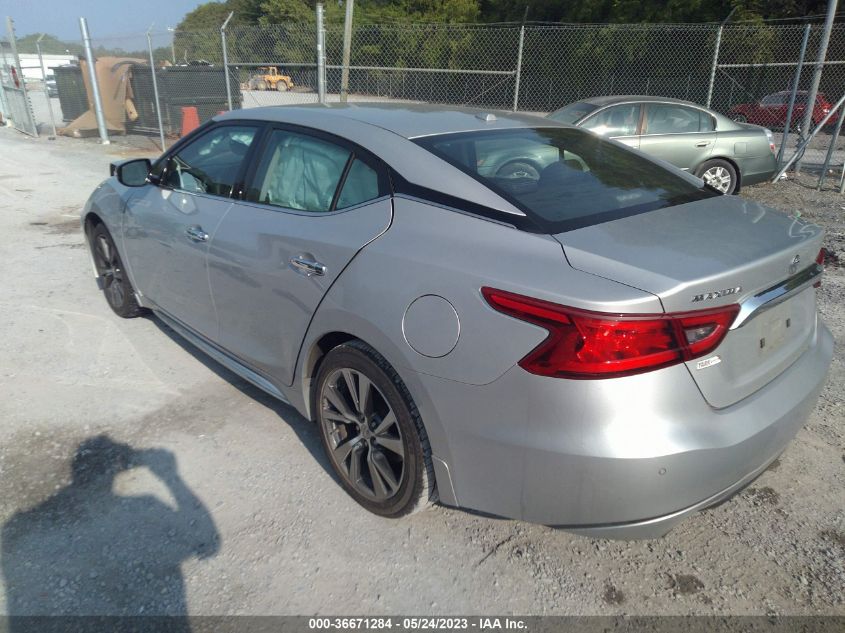 2017 NISSAN MAXIMA SV - 1N4AA6AP2HC397114