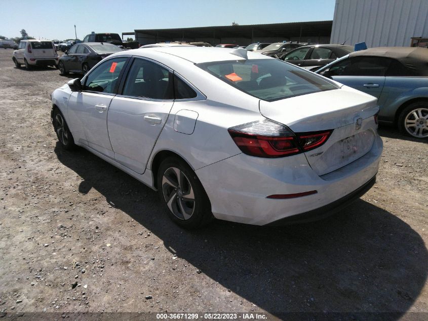 2019 HONDA INSIGHT LX - 19XZE4F1XKE014076