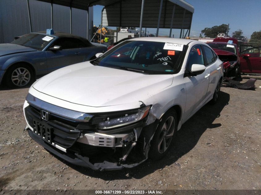 2019 HONDA INSIGHT LX - 19XZE4F1XKE014076