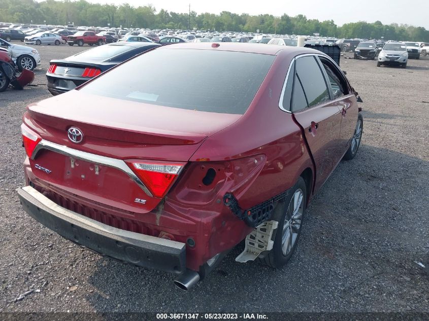 2016 TOYOTA CAMRY SE - 4T1BF1FK2GU534329