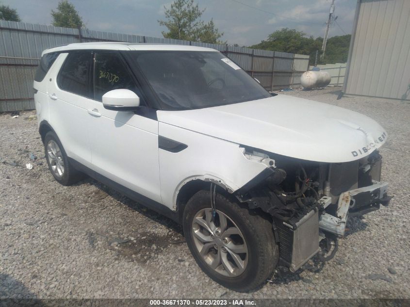2019 LAND ROVER DISCOVERY SE - SALRG2RV7K2401994