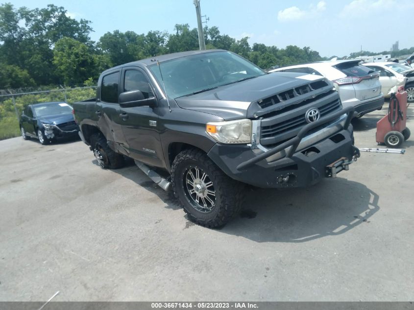 2014 TOYOTA TUNDRA 4WD TRUCK SR5 - 5TFDW5F13EX350427