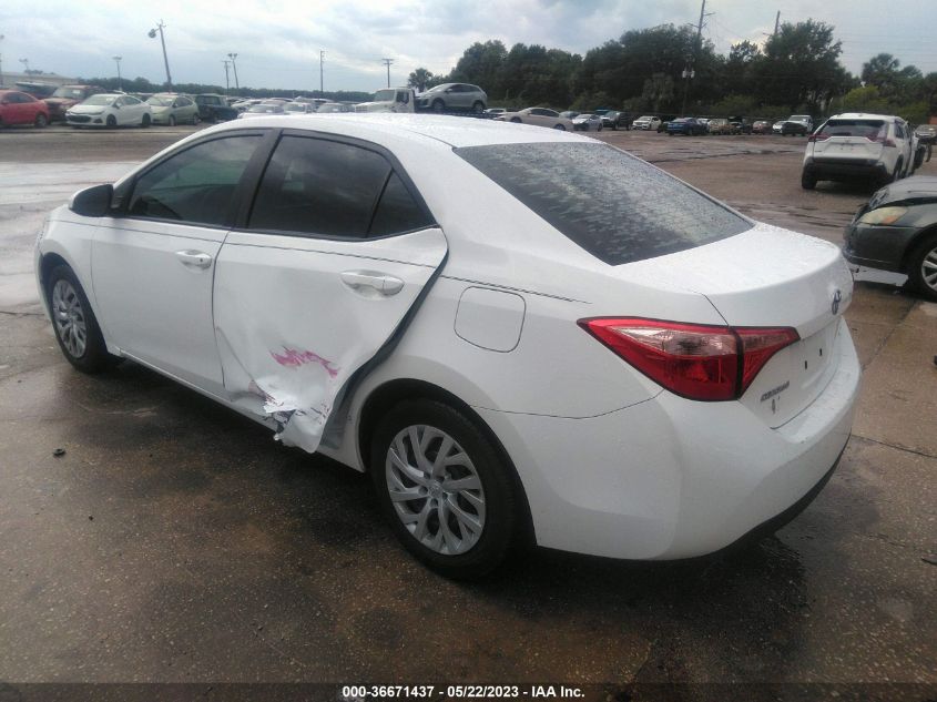 2019 TOYOTA COROLLA LE - 5YFBURHE1KP912663