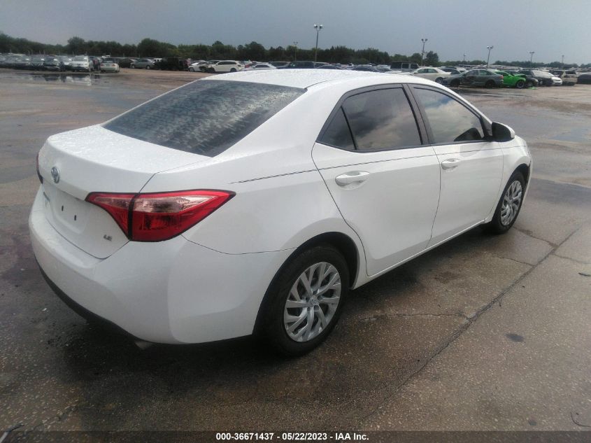 2019 TOYOTA COROLLA LE - 5YFBURHE1KP912663