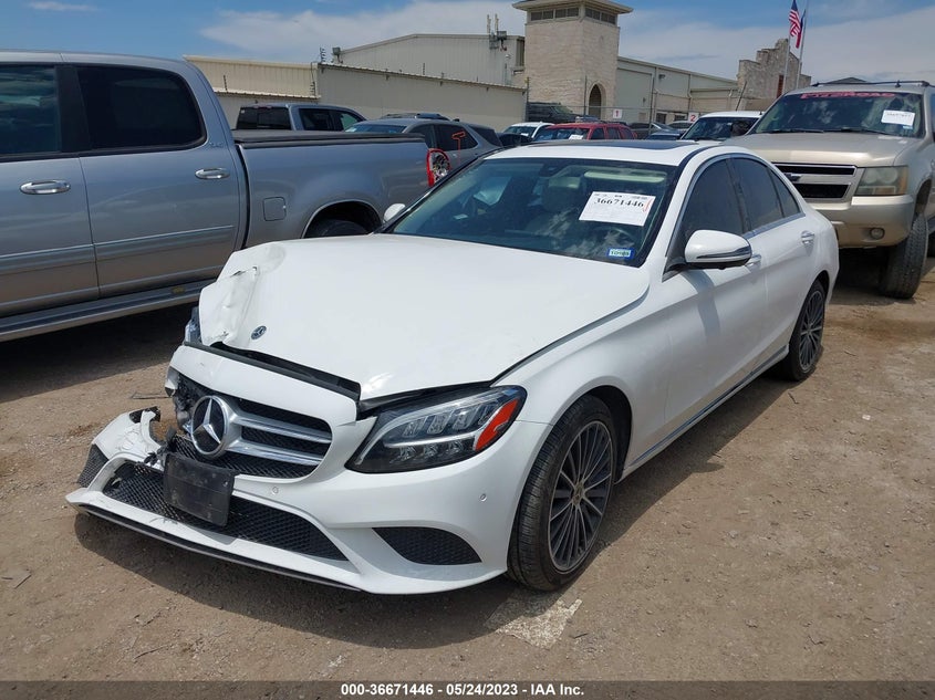 VIN WDDWF8DB8LR525462 2020 MERCEDES-BENZ C-CLASS C 300