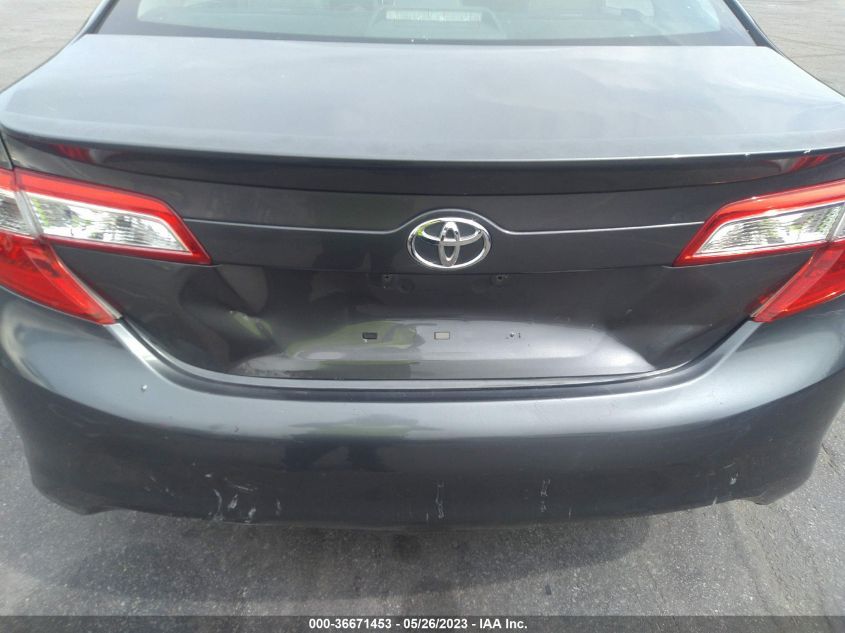 2013 TOYOTA CAMRY L/LE/SE/XLE - 4T1BF1FK6DU680809