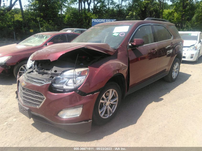 2016 CHEVROLET EQUINOX LT - 2GNALCEKXG1120837