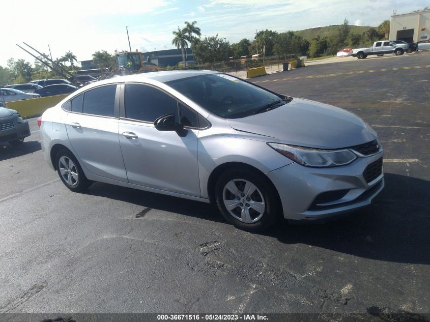 2018 CHEVROLET CRUZE LS - 1G1BC5SM2J7217614