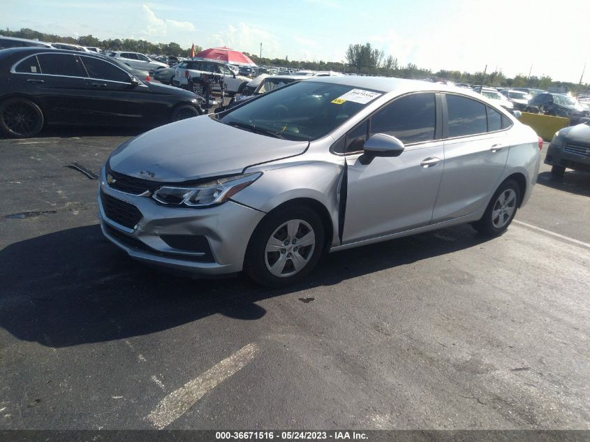 2018 CHEVROLET CRUZE LS - 1G1BC5SM2J7217614
